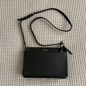 Kate Spade Elegant Black Crossbody Bag